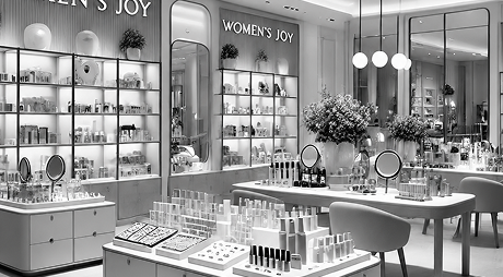Beauty and cosmetics store