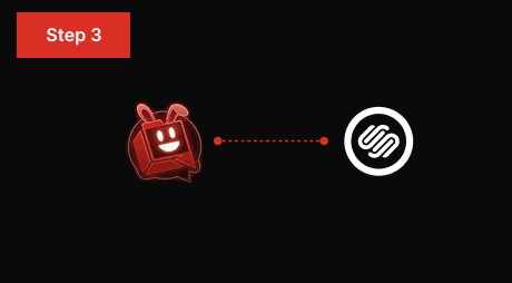 Generating the embed code and adding it to a Squarespace website